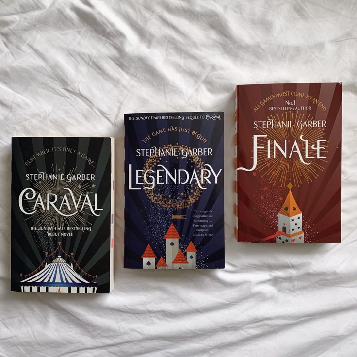 Caraval trilogy by Stephanie Garber