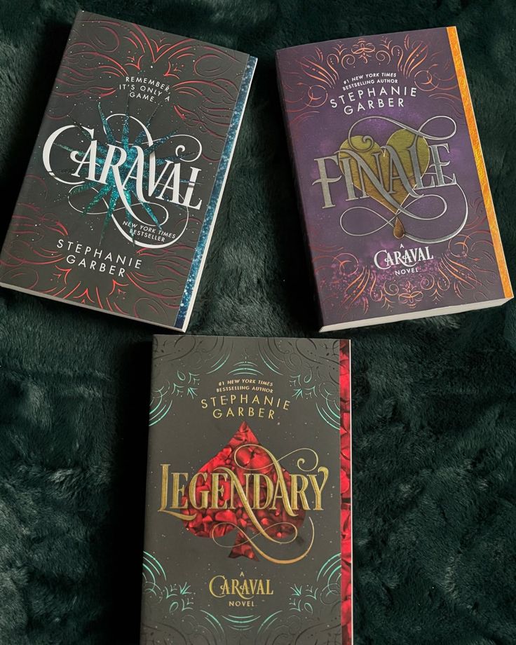 Caraval trilogy by Stephanie Garber