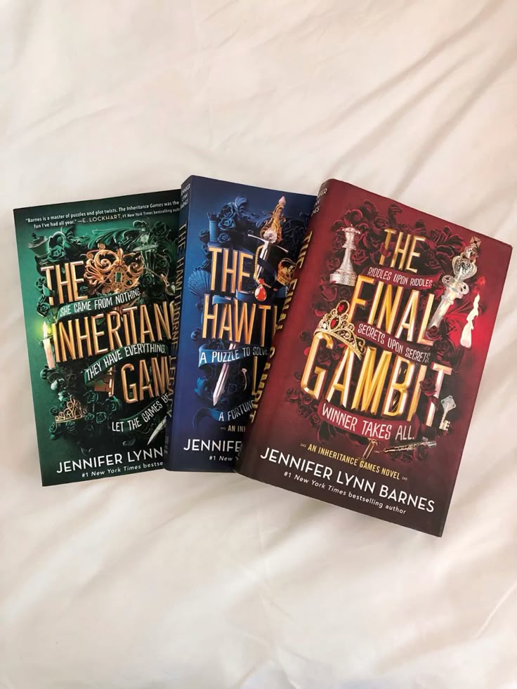 The inheritance games + the final gambit + the Hawthorne legacy Jennifer Lynn Barnes